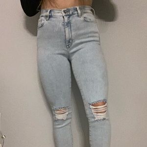 Super high rise jeggings size 25 from PacSun!